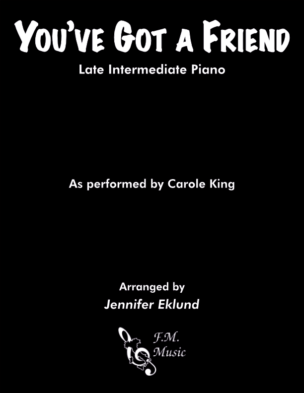 So Far Away Intermediate Piano By Carole King F.M. Sheet Music